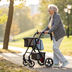 A Modern Senior Helper Designed for Comfort and Independence